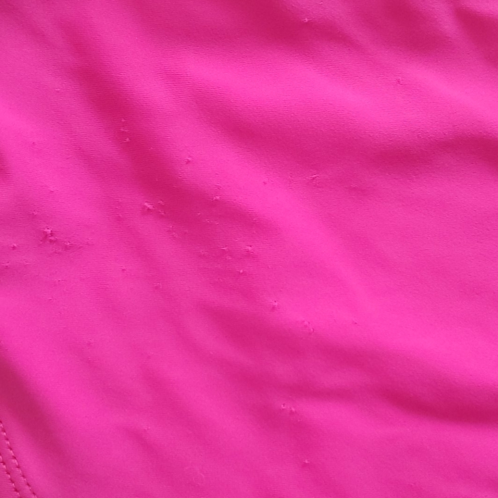 Pink Ruffle Triangle Bikini - Picture 9 of 9